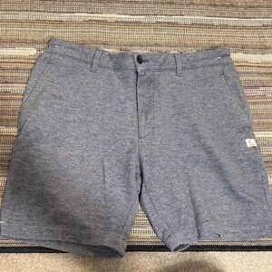 Men's Grey Knit Casual Shorts